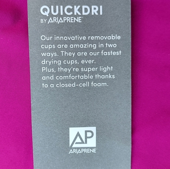 Athleta Twist Up Tankini Swim Top Size 34 B/C Pink Fuchsia Magenta NWT - Picture 7 of 12